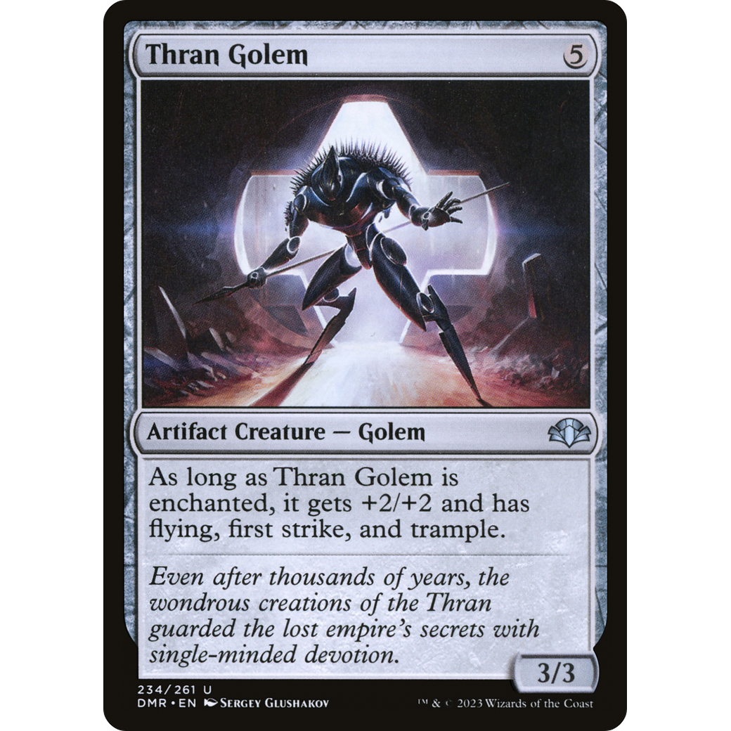 Thran Golem (DMR-234) - Dominaria Remastered