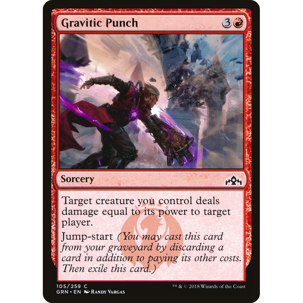 Gravitic Punch (GRN-105) - Guilds of Ravnica