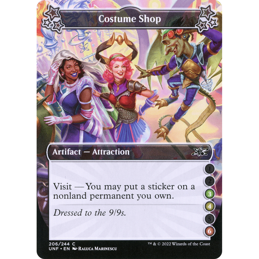 Costume Shop (3-4-6) (UNF-206) - Unfinity