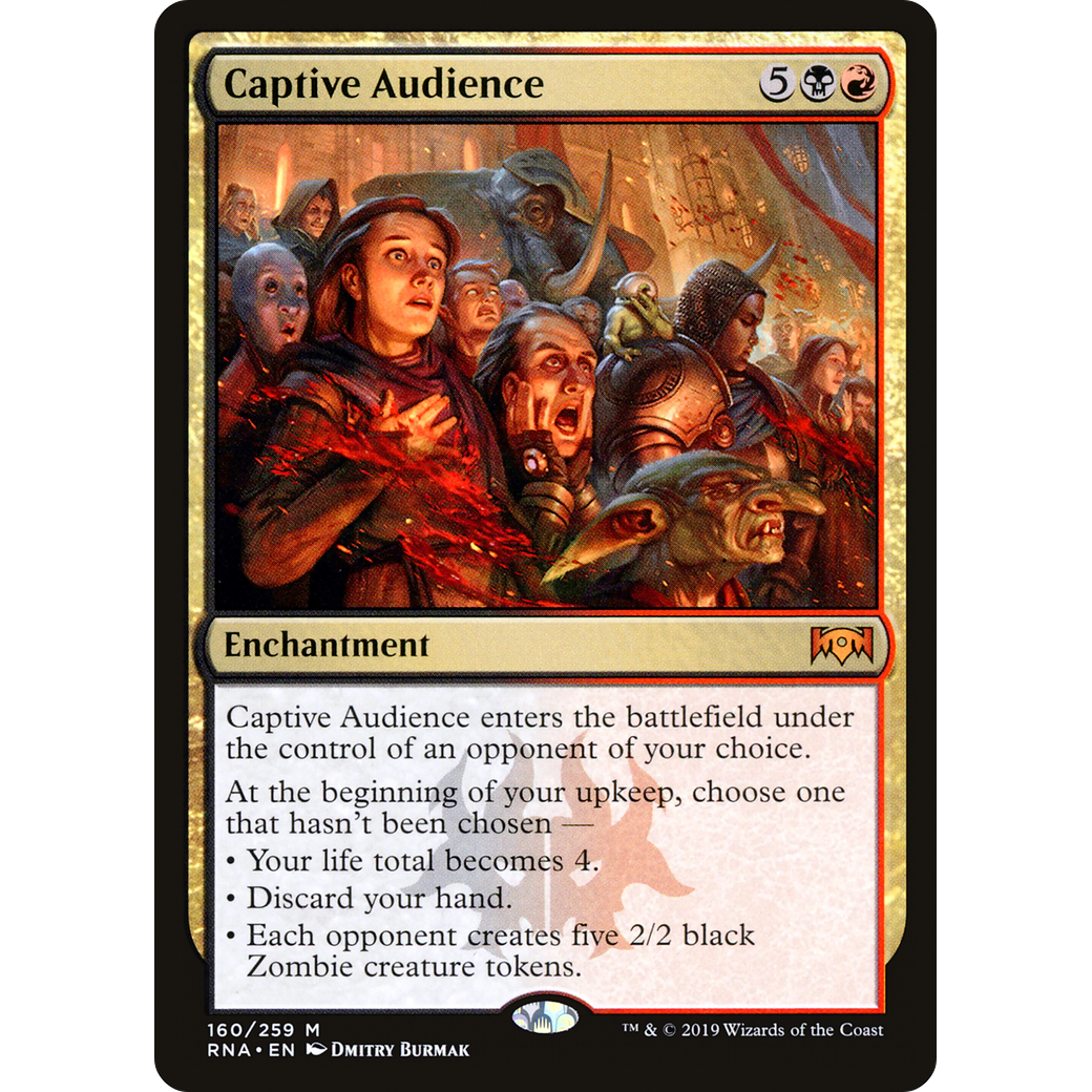 Captive Audience (RNA-160) - Ravnica Allegiance