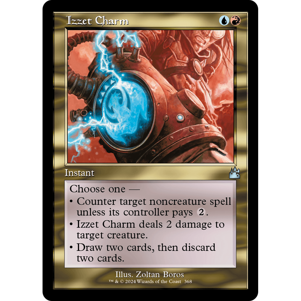 Izzet Charm (RVR-368) - Ravnica Remastered Foil