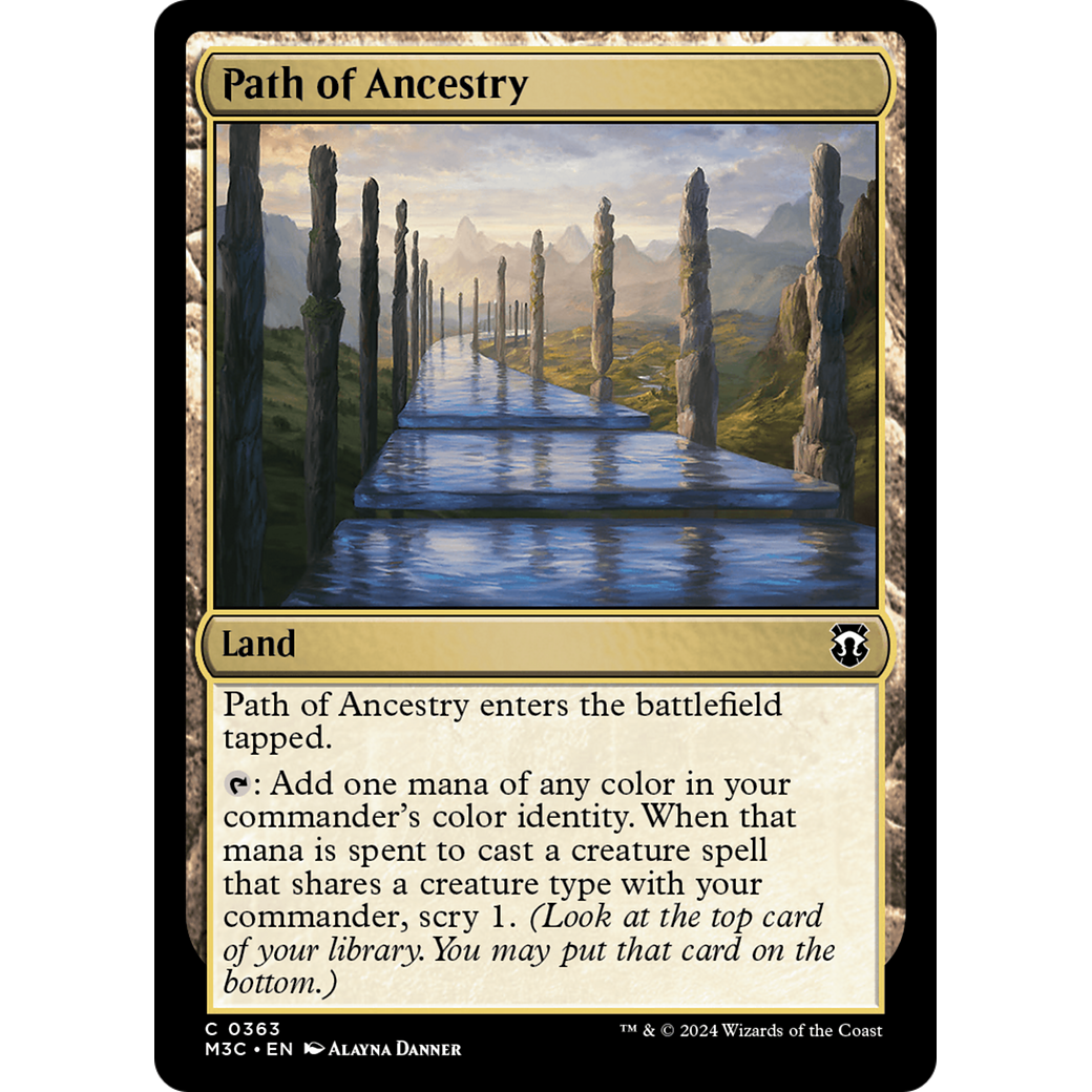 Path of Ancestry (M3C-363) - Modern Horizons 3 Commander