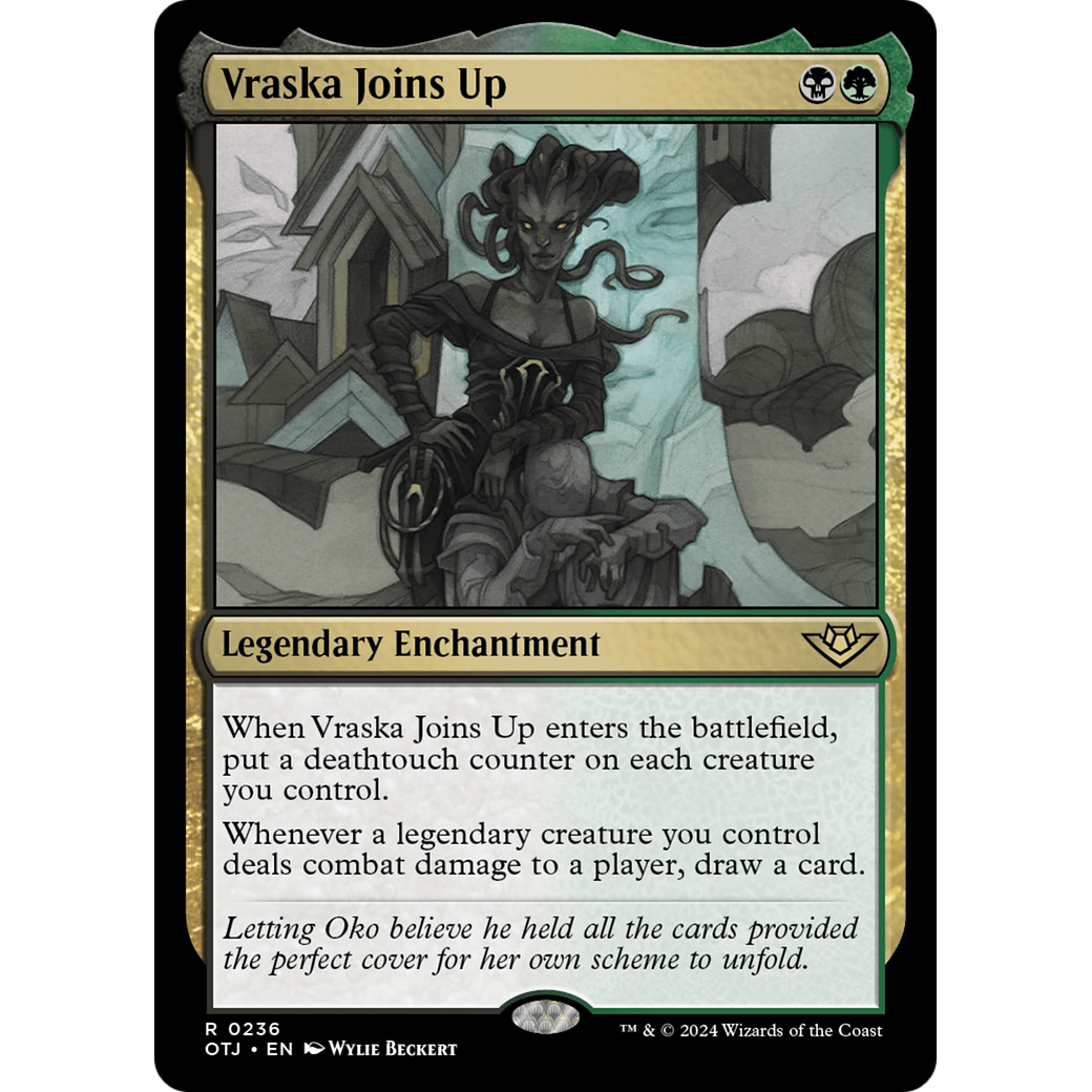 Vraska Joins Up (OTJ-236) - Outlaws of Thunder Junction