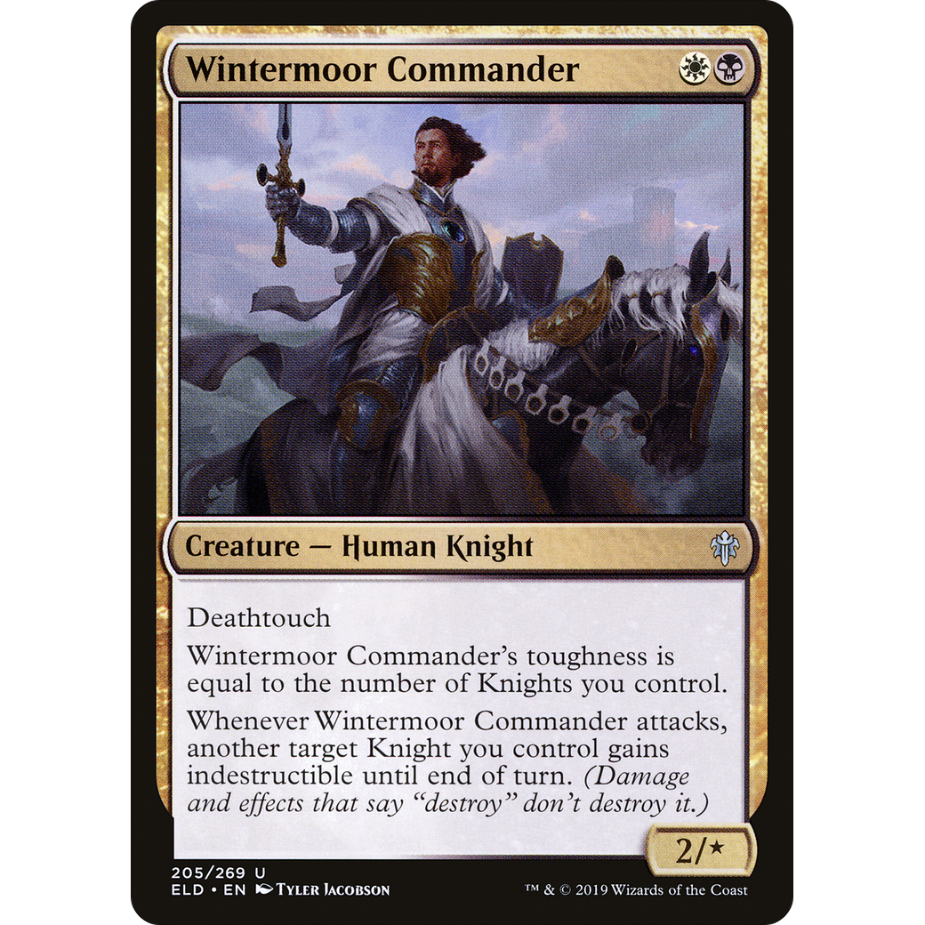 Wintermoor Commander (ELD-205) - Throne of Eldraine Foil