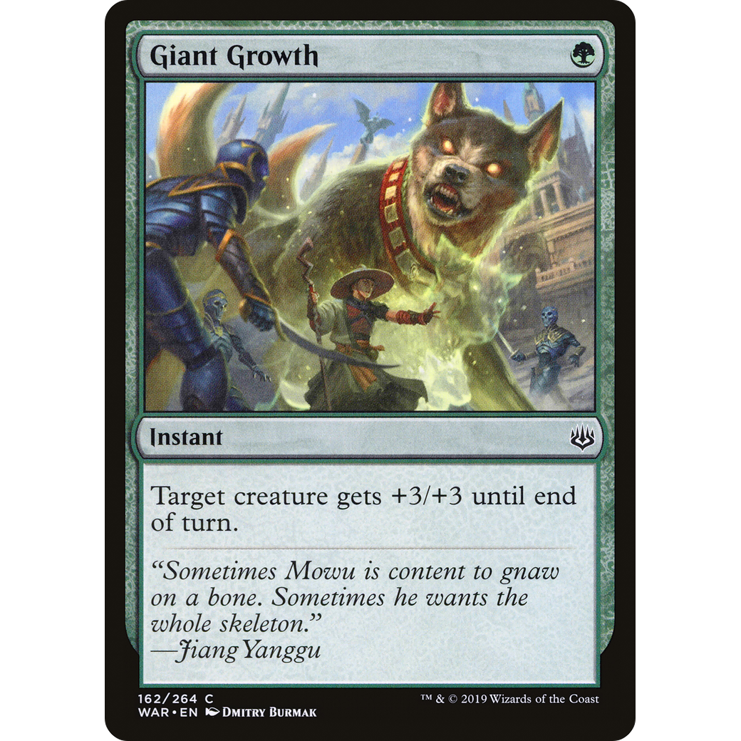 Giant Growth (WAR-162) - War of the Spark