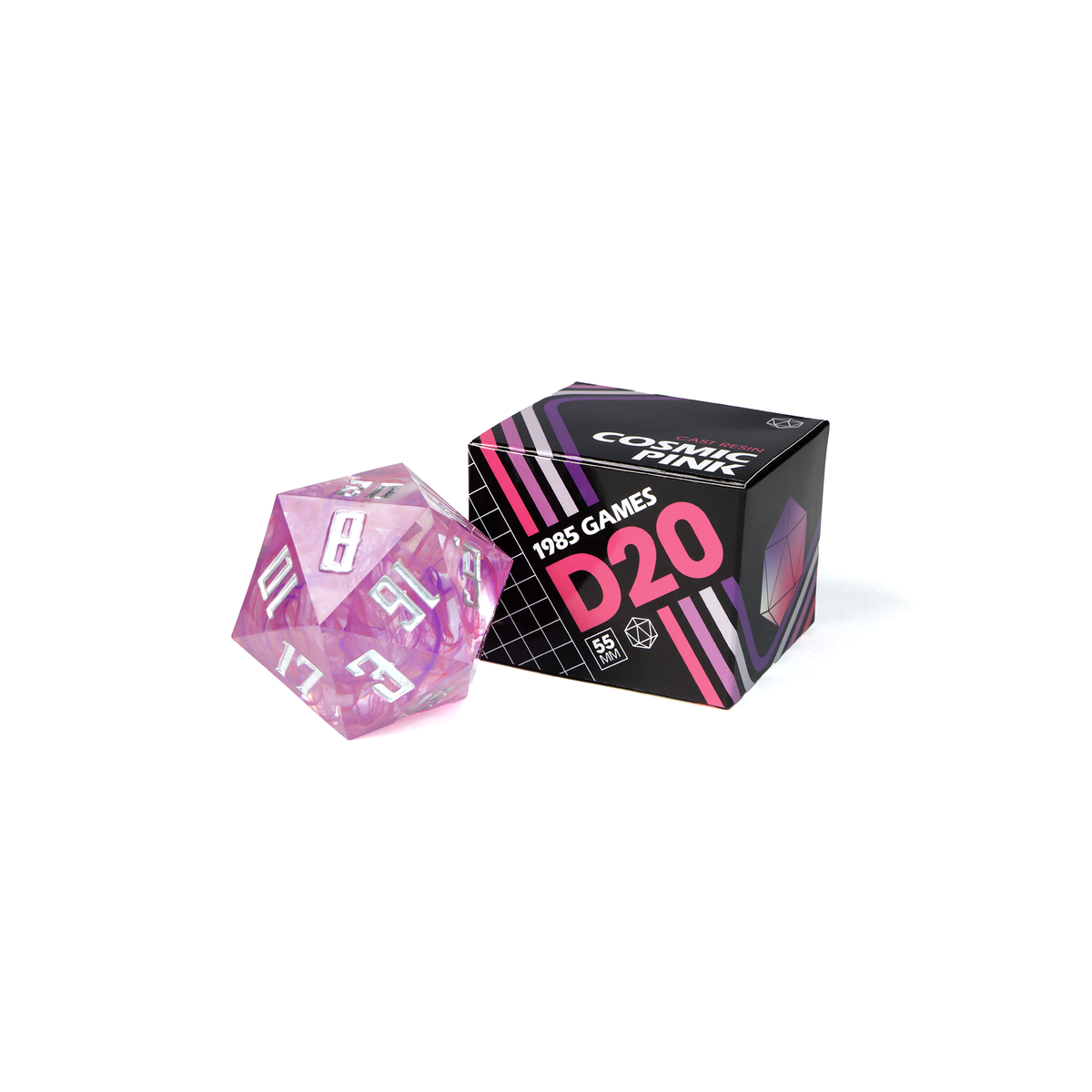 55MM Cosmic Pink Sharp Edge Die