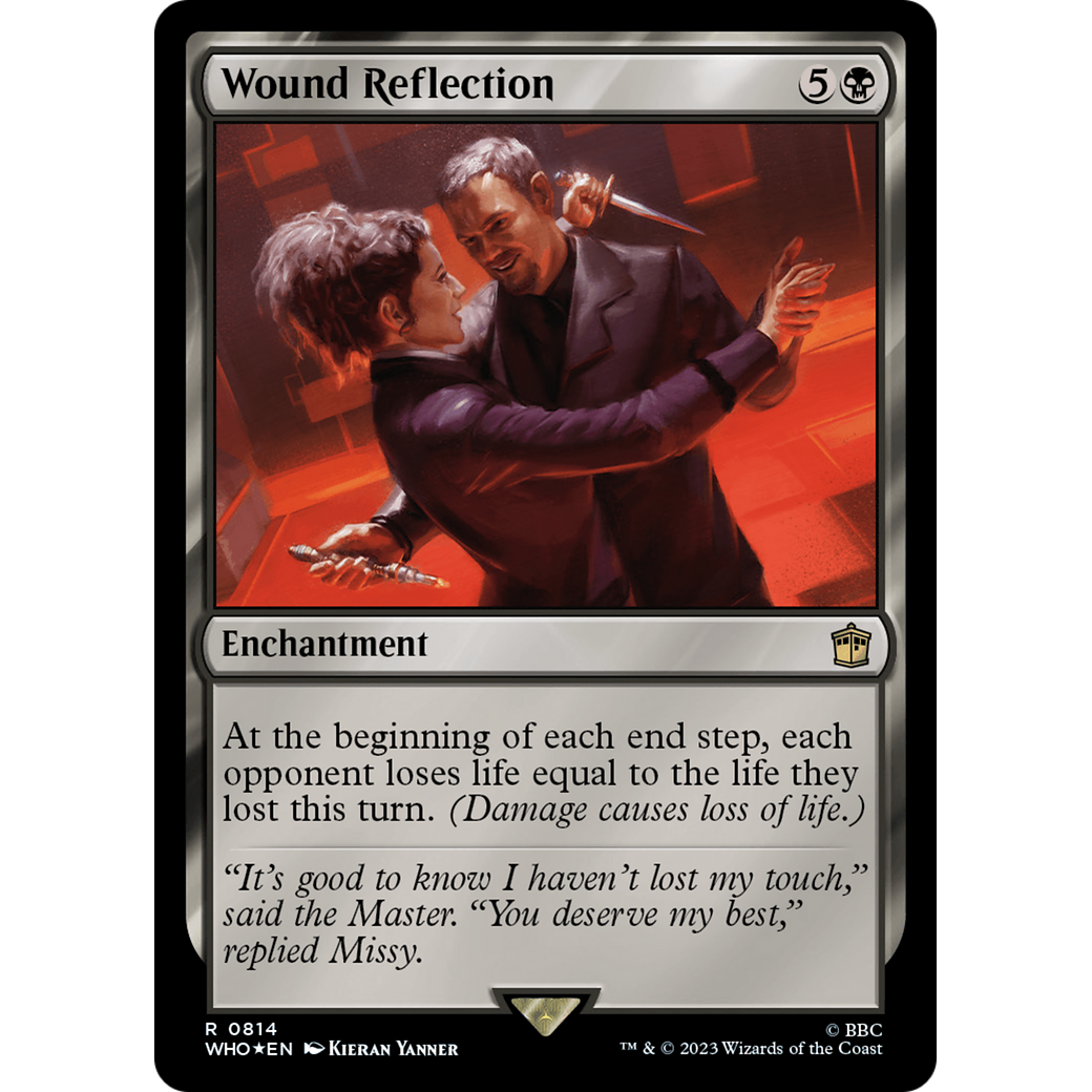 Wound Reflection (Surge Foil) (WHO-814) - Doctor Who Foil