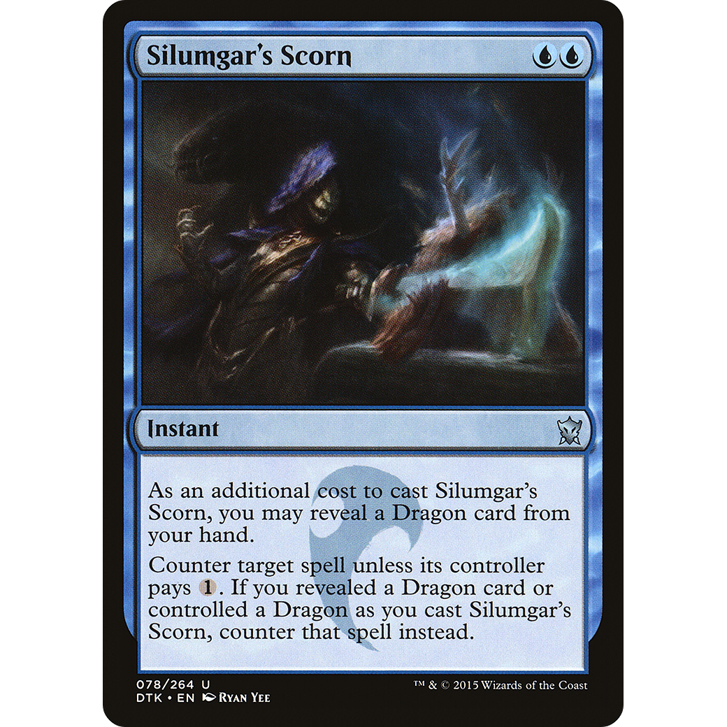 Silumgar's Scorn (DTK-078) - Dragons of Tarkir Foil