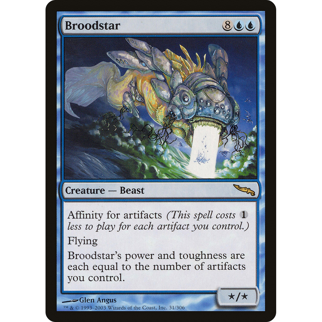 Broodstar (MRD-031) - Mirrodin Foil