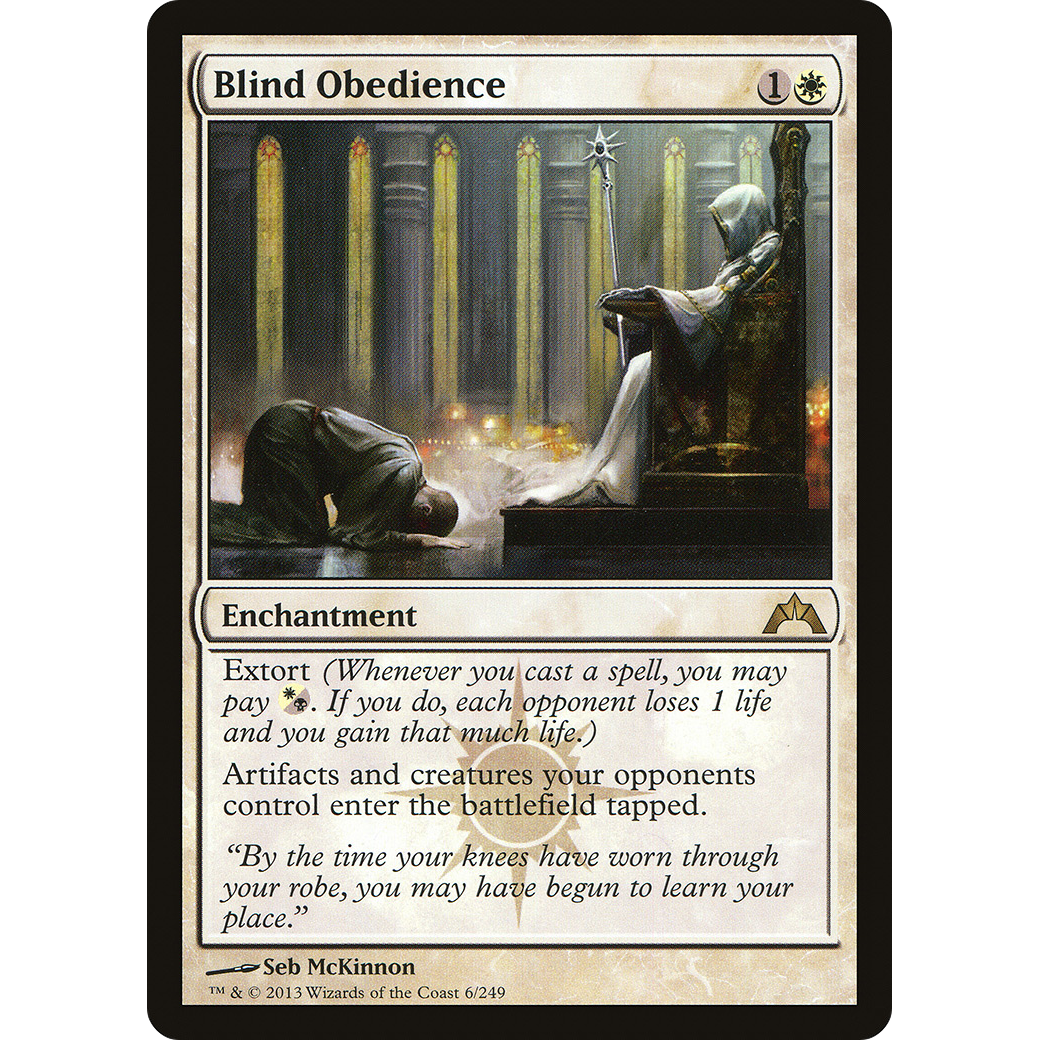 Blind Obedience (GTC-006) - Gatecrash