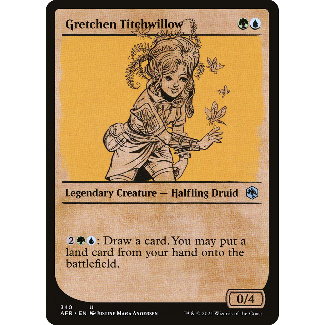Gretchen Titchwillow (Showcase) (AFR-340) - Adventures in the Forgotten Realms: (Showcase)