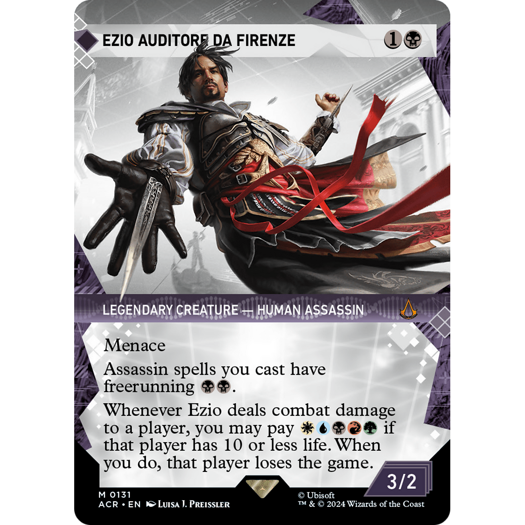 Ezio Auditore da Firenze (Showcase) (ACR-131) - Assassin's Creed: (Showcase) (Borderless)