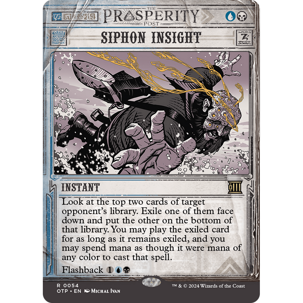 Siphon Insight (OTP-054) - Breaking News: (Showcase) (Borderless)