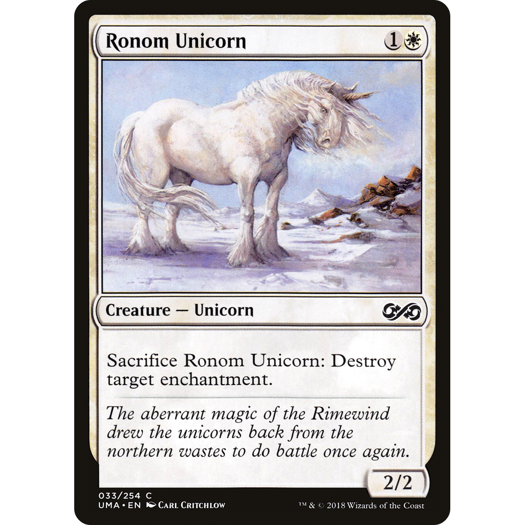 Ronom Unicorn (UMA-033) - Ultimate Masters