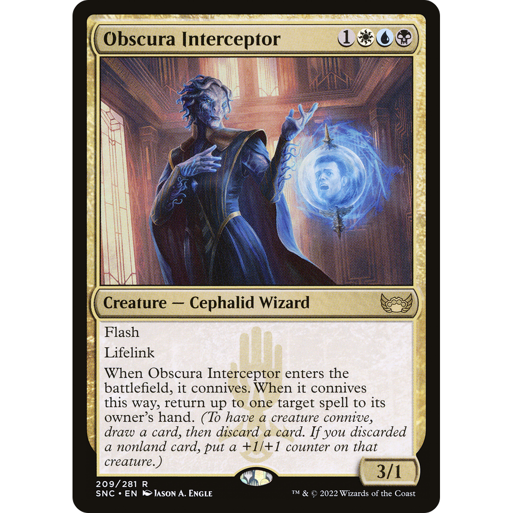 Obscura Interceptor (SNC-209) - Streets of New Capenna