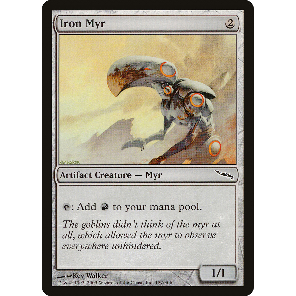 Iron Myr (MRD-187) - Mirrodin