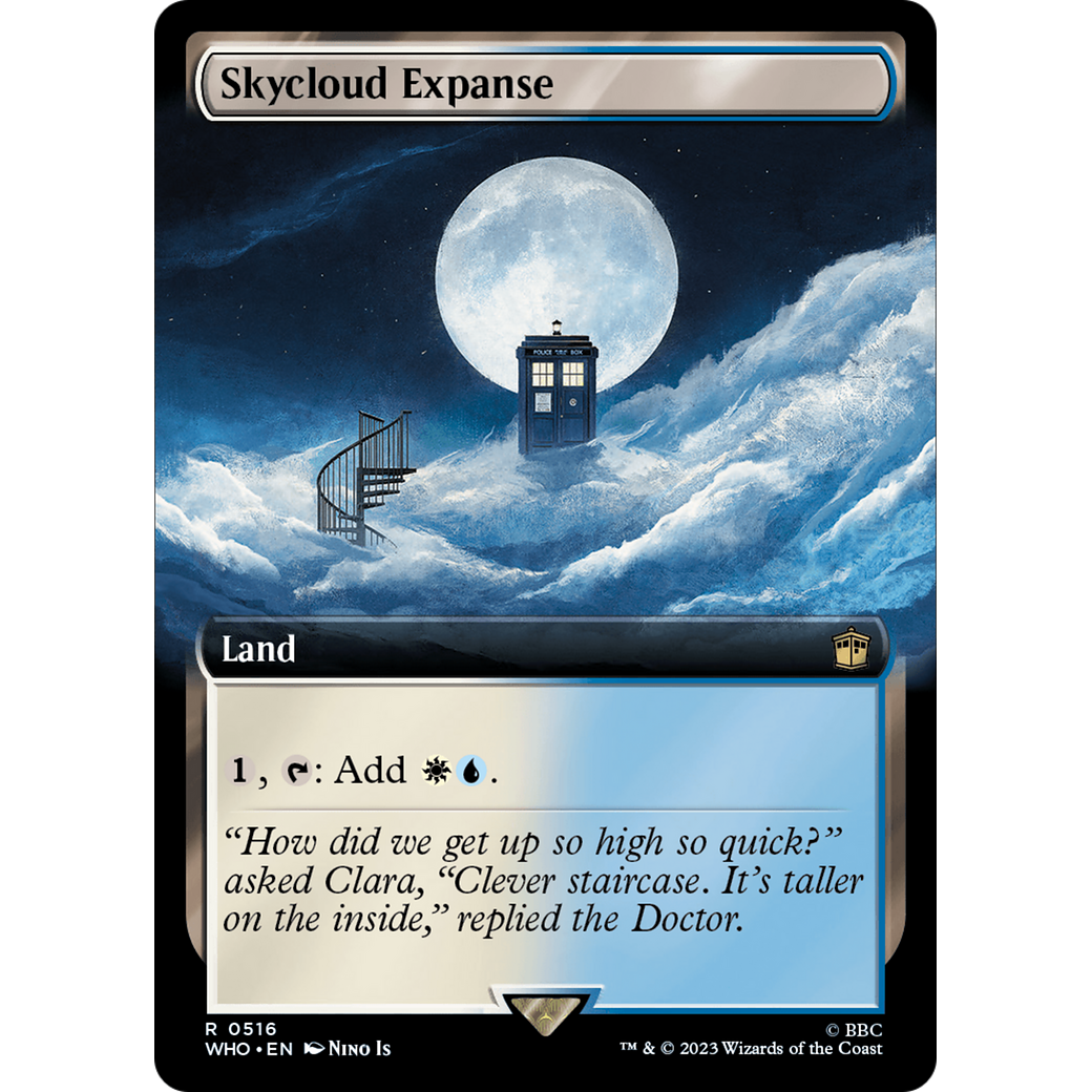 Skycloud Expanse (Extended Art) (WHO-516) - Doctor Who: (Extended Art)