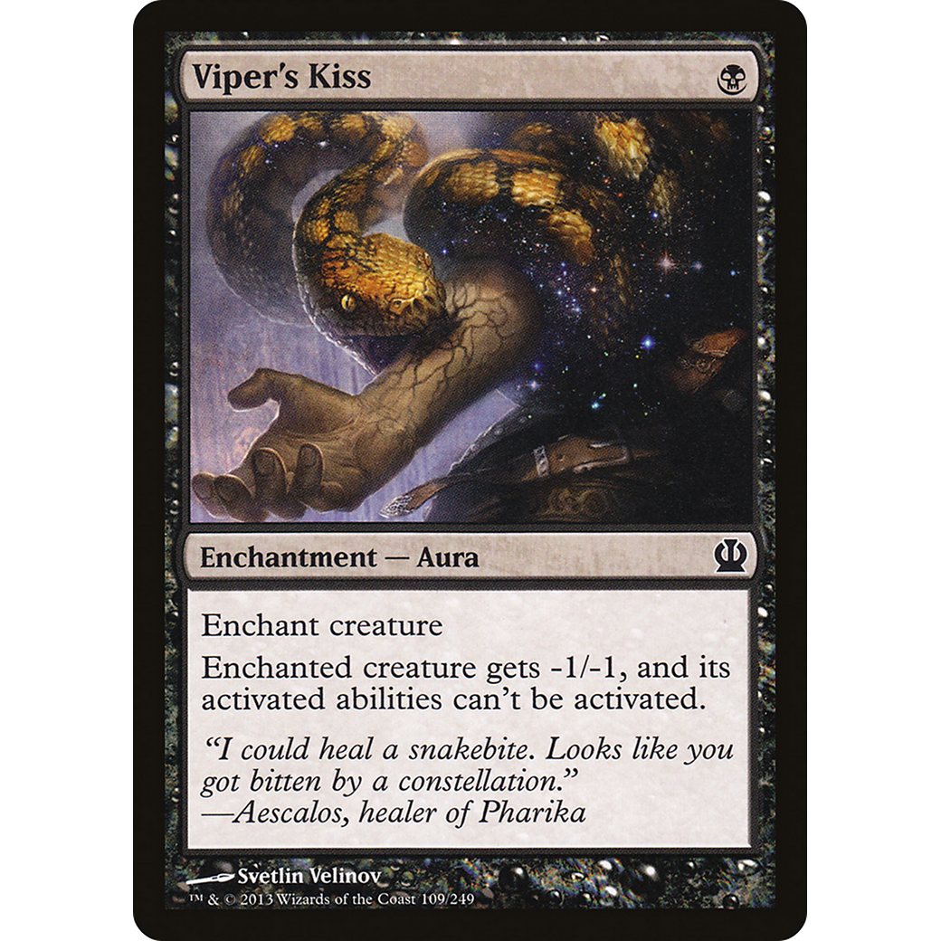 Viper's Kiss (THS-109) - Theros Foil