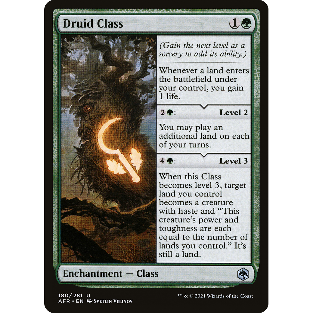 Druid Class (AFR-180) - Adventures in the Forgotten Realms