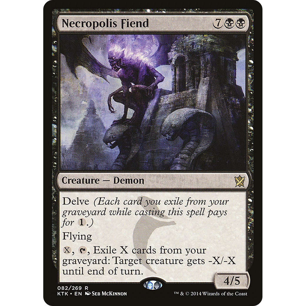 Necropolis Fiend (KTK-082) - Khans of Tarkir
