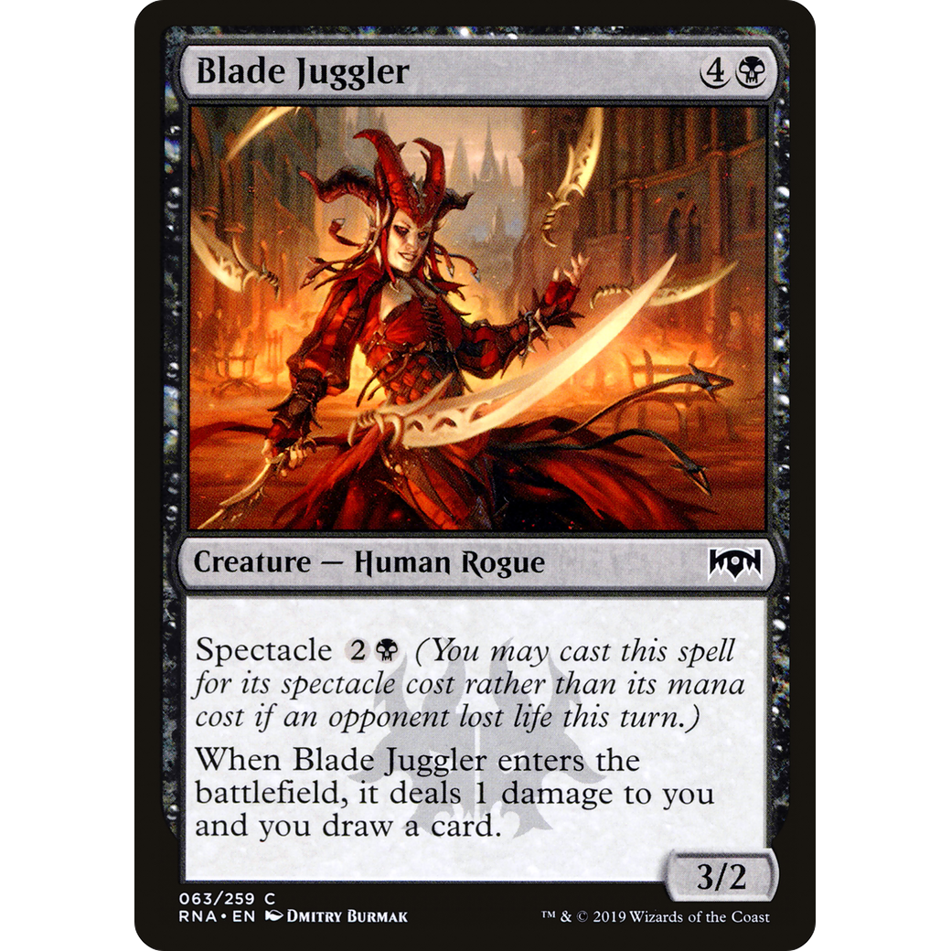 Blade Juggler (RNA-063) - Ravnica Allegiance Foil