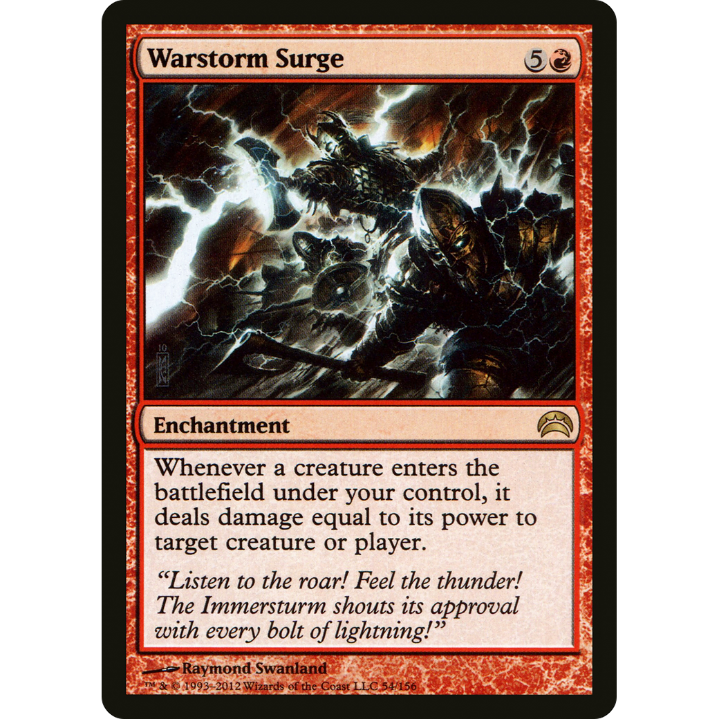 Warstorm Surge (PC2-054) - Planechase 2012