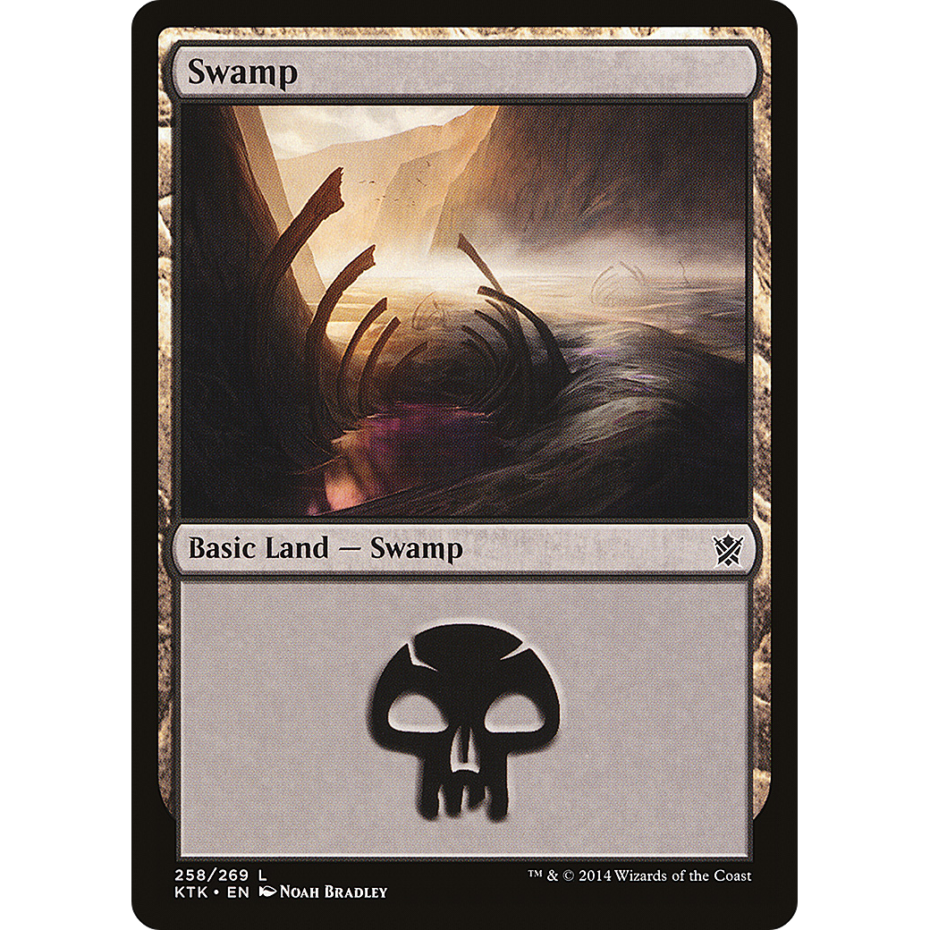 Swamp (258) (KTK-258) - Khans of Tarkir