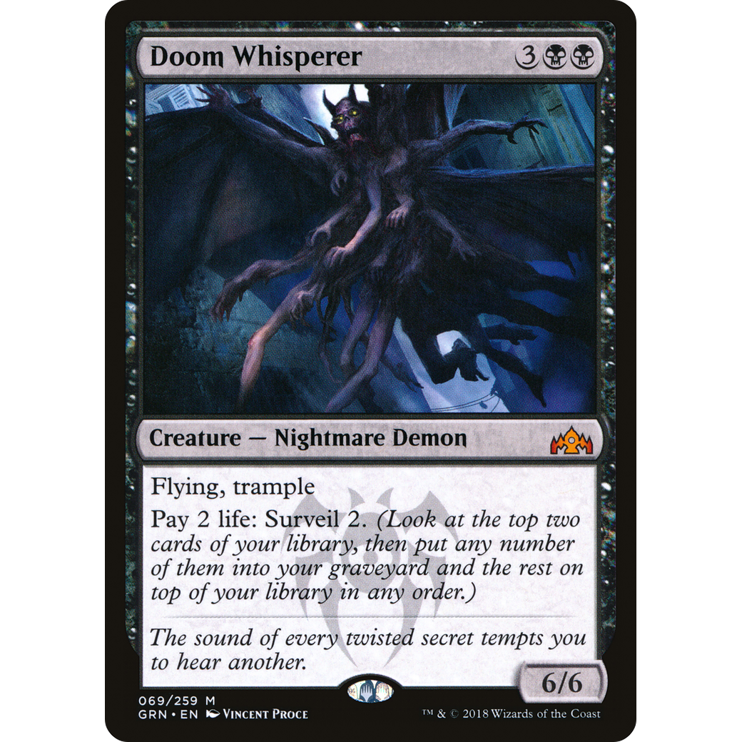 Doom Whisperer (GRN-069) - Guilds of Ravnica Foil