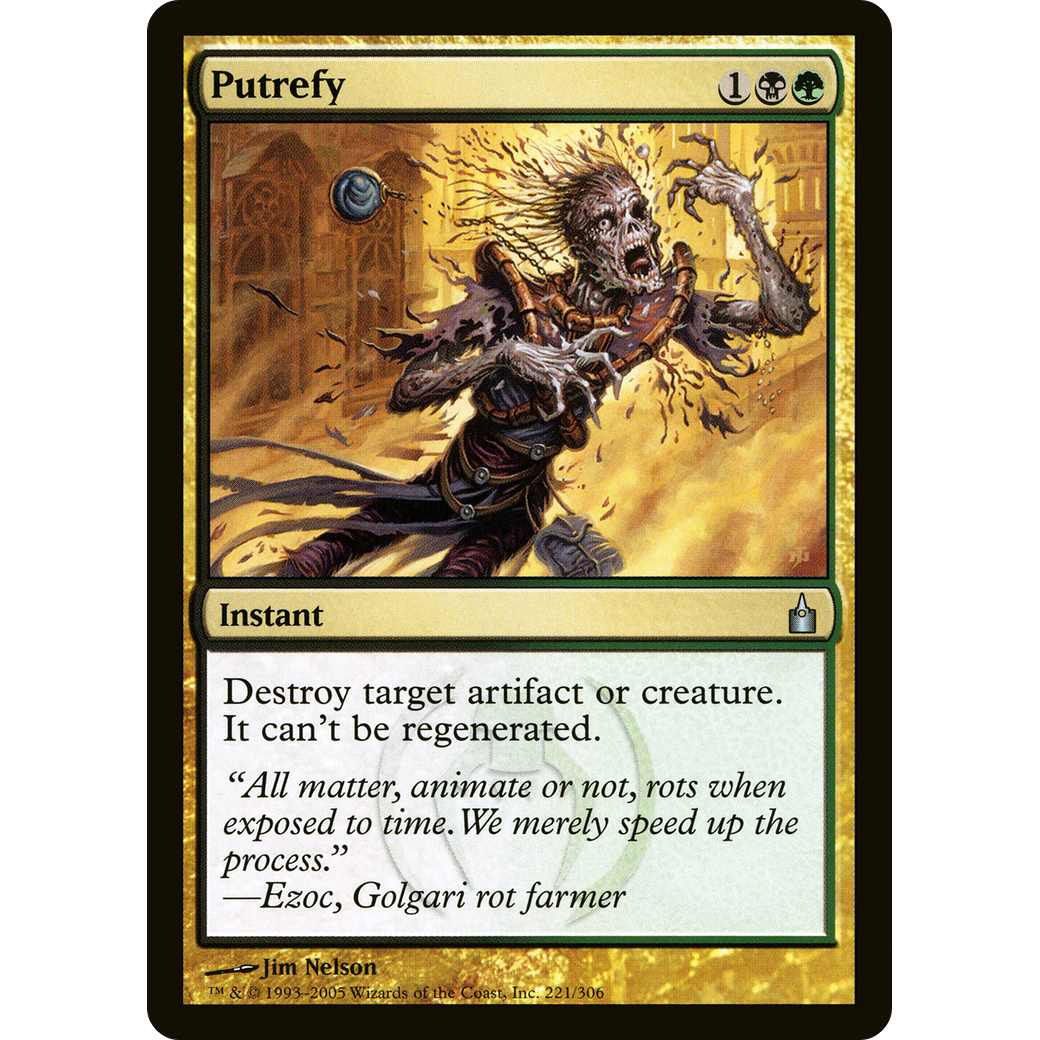 Putrefy (RAV-221) - Ravnica: City of Guilds