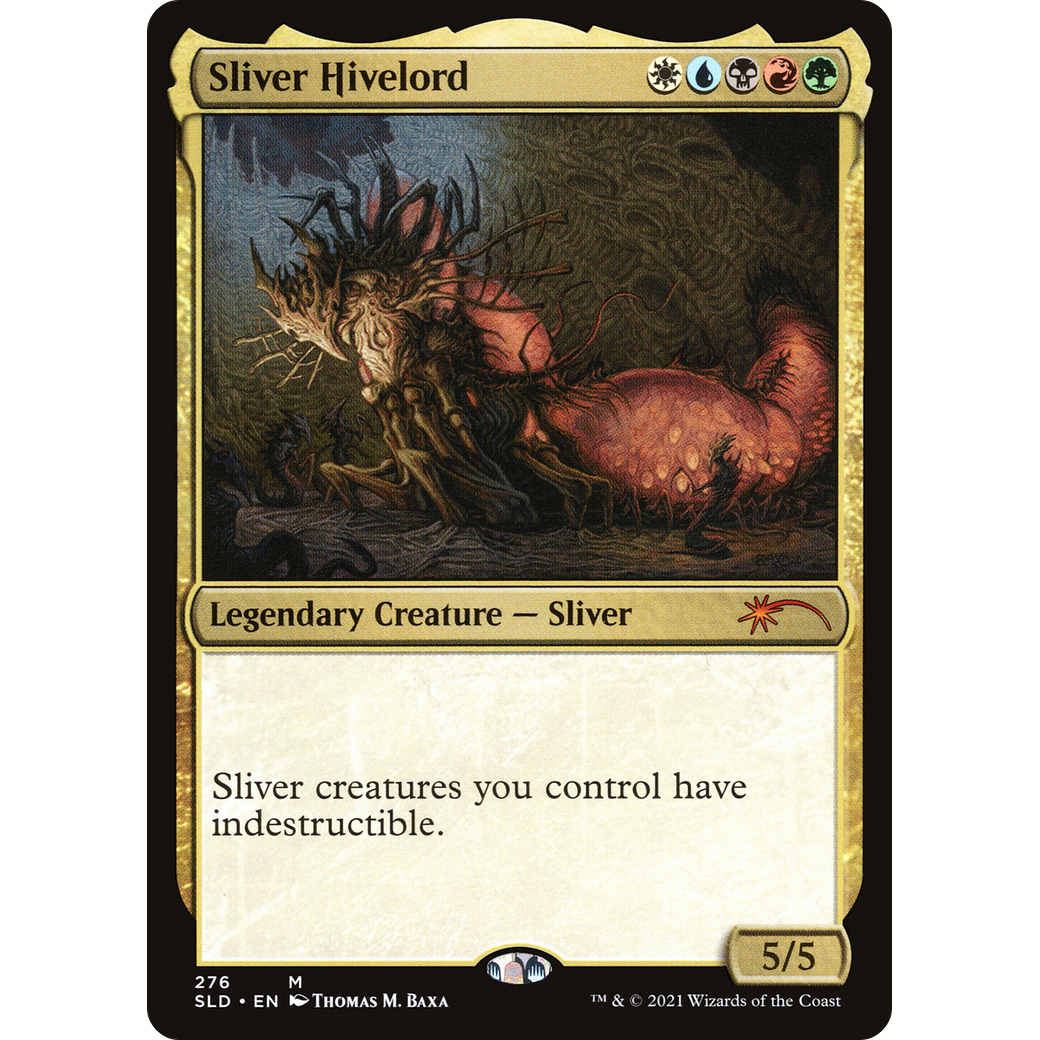 Sliver Hivelord (SLD-276) - Secret Lair Drop