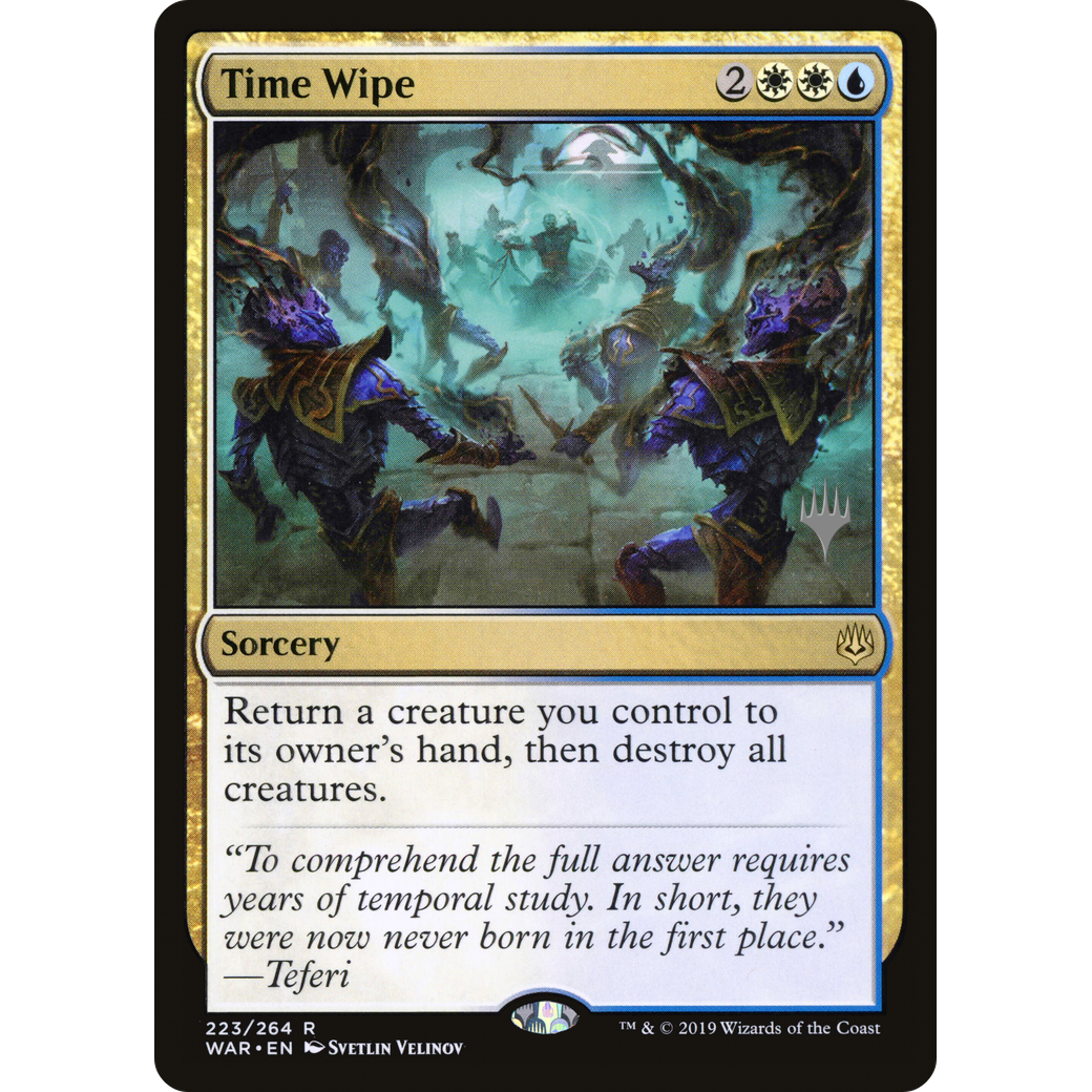 Time Wipe (PPELD-223) - War of the Spark Promos