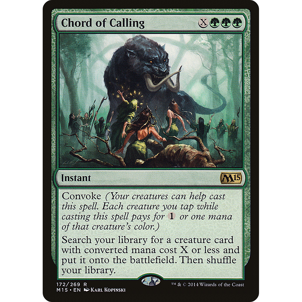 Chord of Calling (M15-172) - Magic 2015 Foil