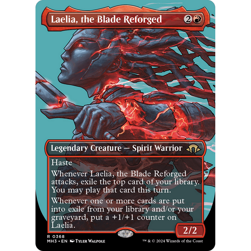 Laelia, the Blade Reforged (MH3-368) - Modern Horizons 3 (Borderless)