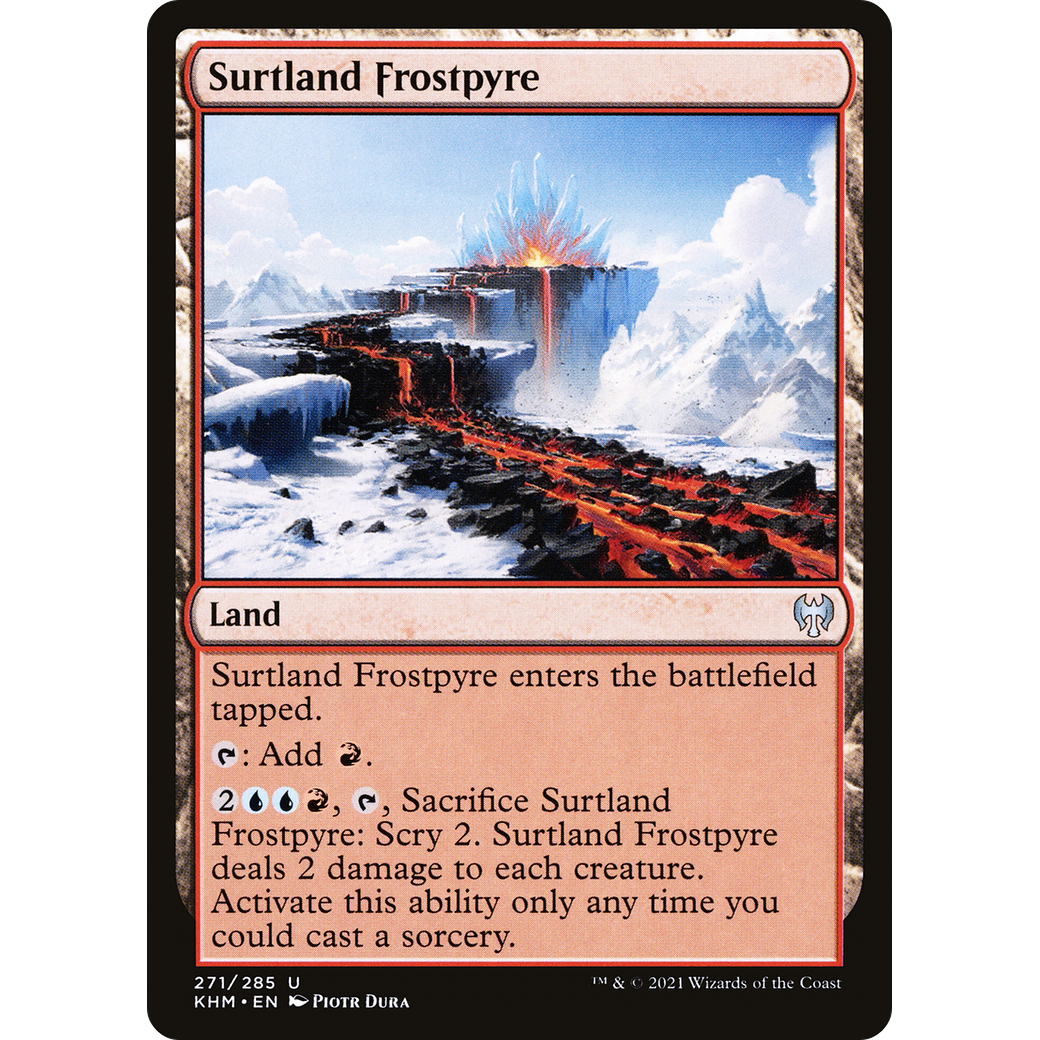 Surtland Frostpyre (KHM-271) - Kaldheim Foil