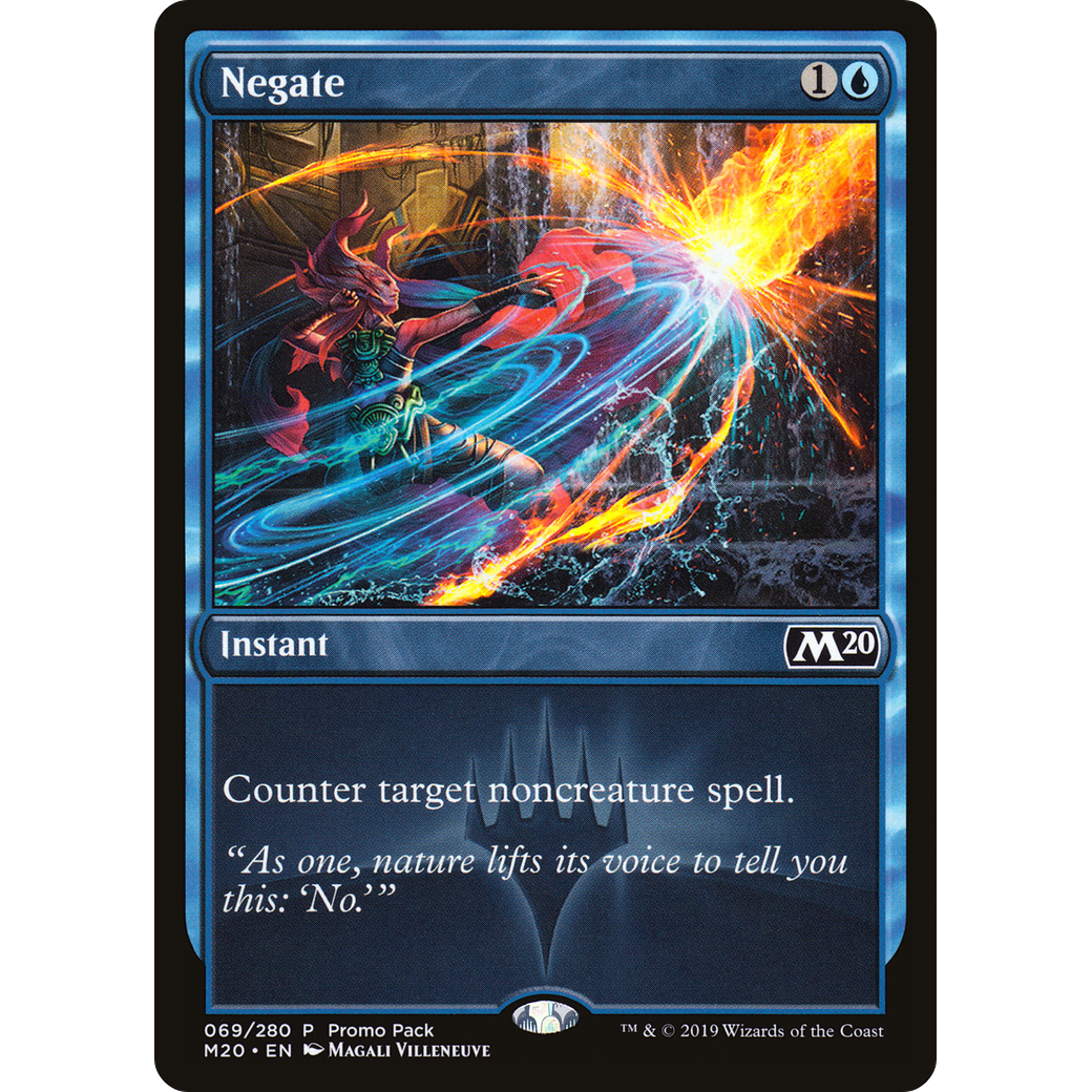 Negate (PPM20-069) - Core Set 2020 Promos Foil