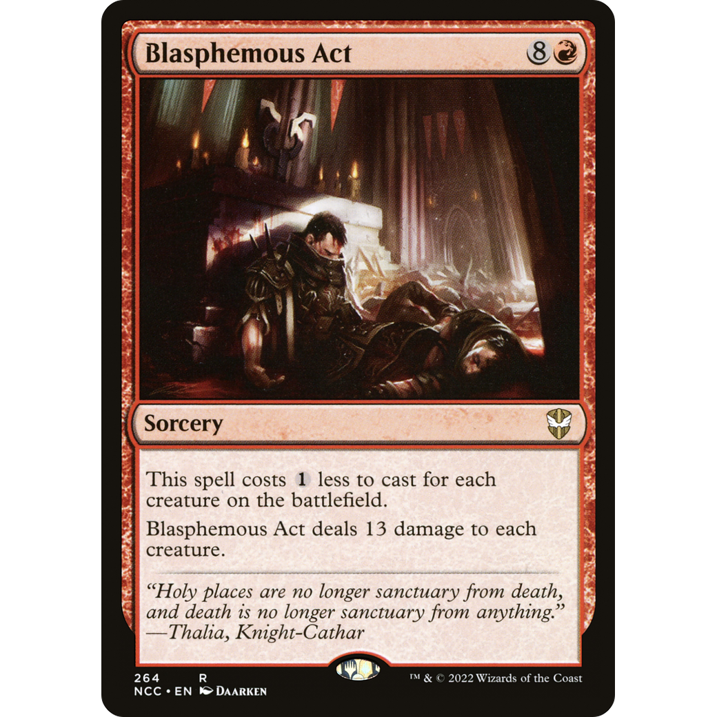Blasphemous Act (NCC-264) - New Capenna Commander