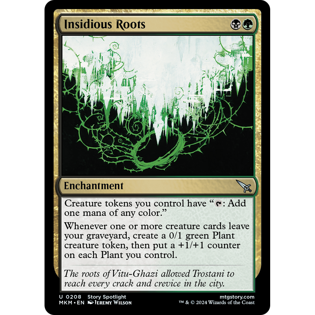 Insidious Roots (MKM-208) - Murders at Karlov Manor Foil