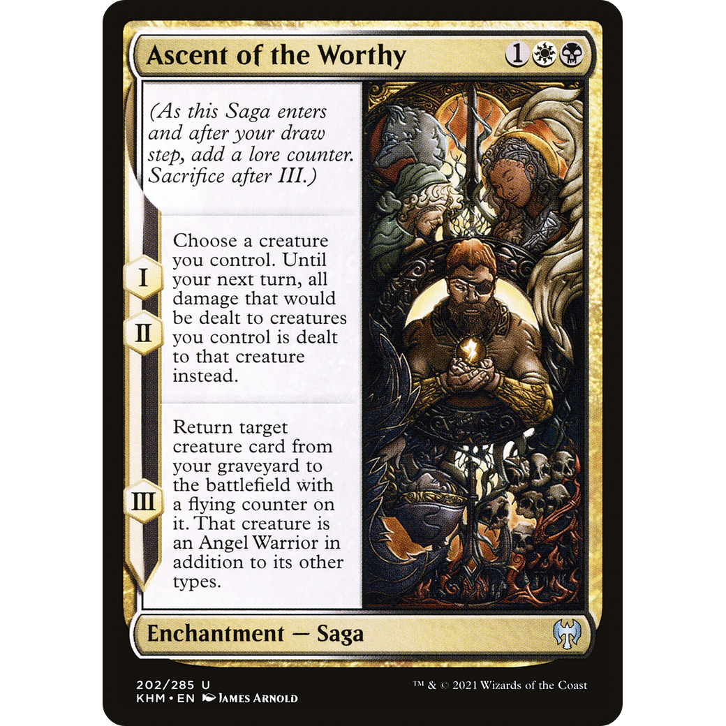 Ascent of the Worthy (KHM-202) - Kaldheim Foil