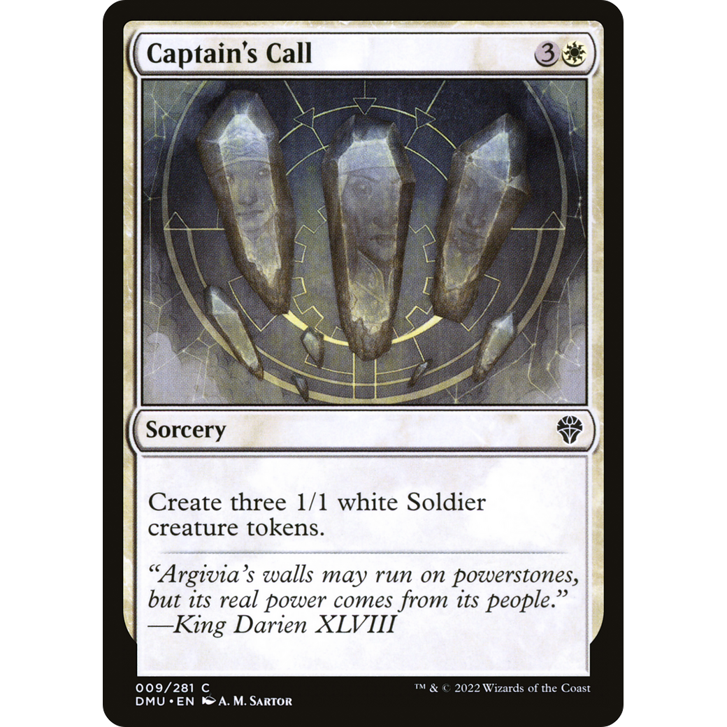 Captain's Call (DMU-009) - Dominaria United
