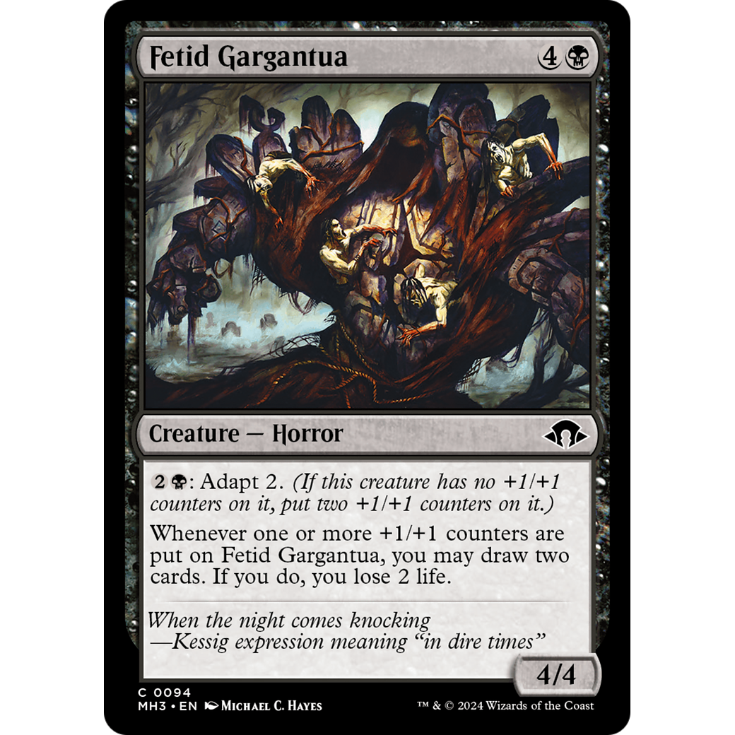 Fetid Gargantua (MH3-094) - Modern Horizons 3 Foil