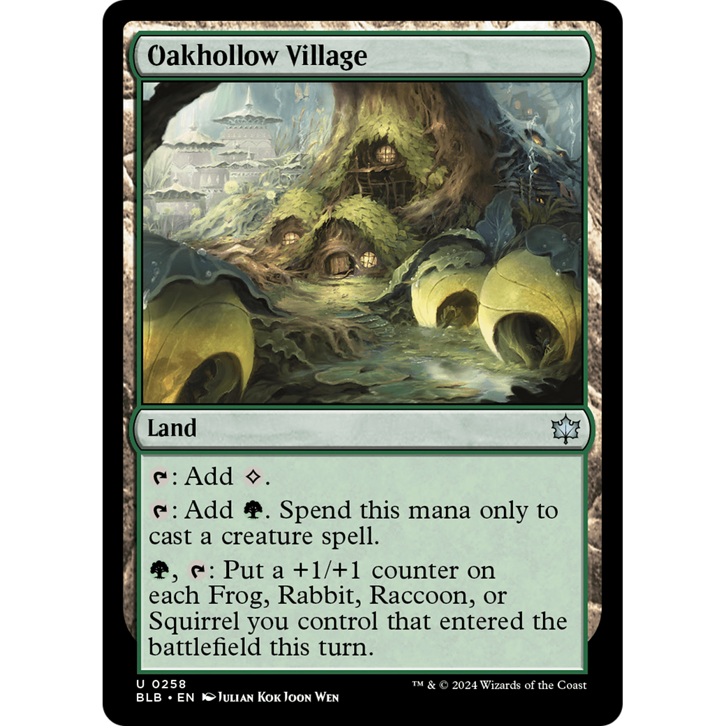 Oakhollow Village (BLB-258) - Bloomburrow