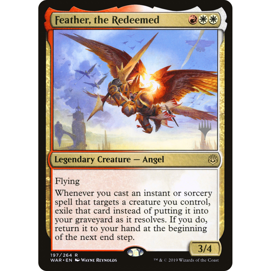 Feather, the Redeemed (PPTHB-197) - War of the Spark Promos