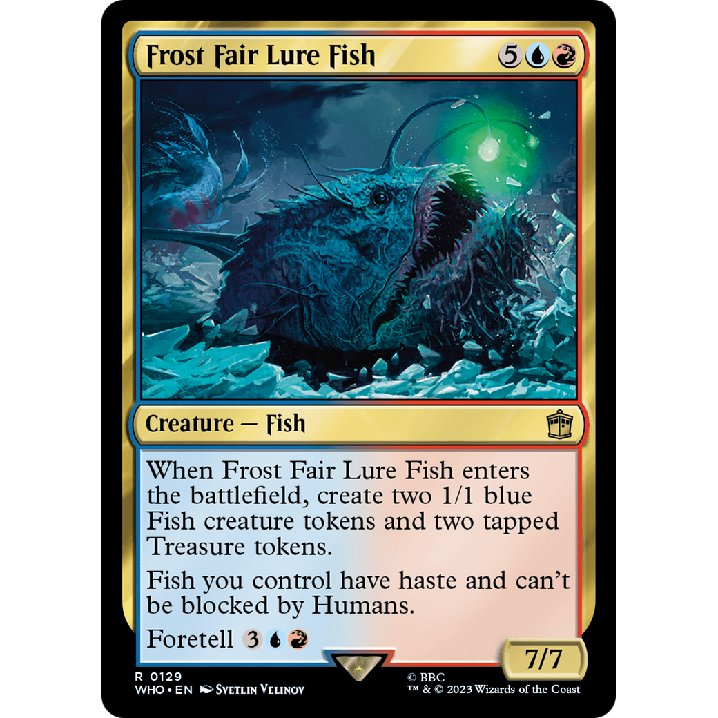 Frost Fair Lure Fish (WHO-129) - Doctor Who