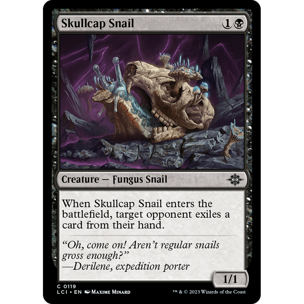 Skullcap Snail (LCI-119) - The Lost Caverns of Ixalan