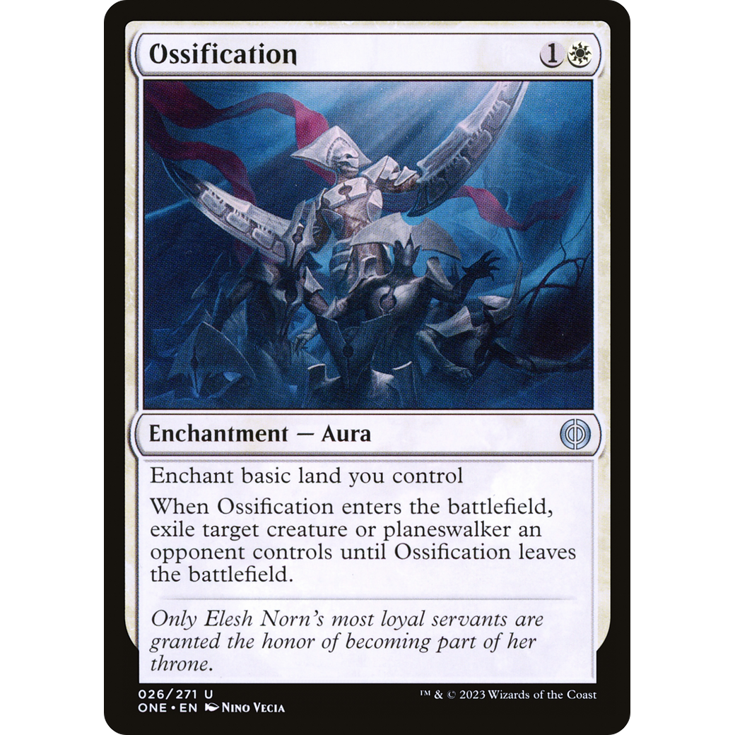 Ossification (ONE-026) - Phyrexia: All Will Be One Foil