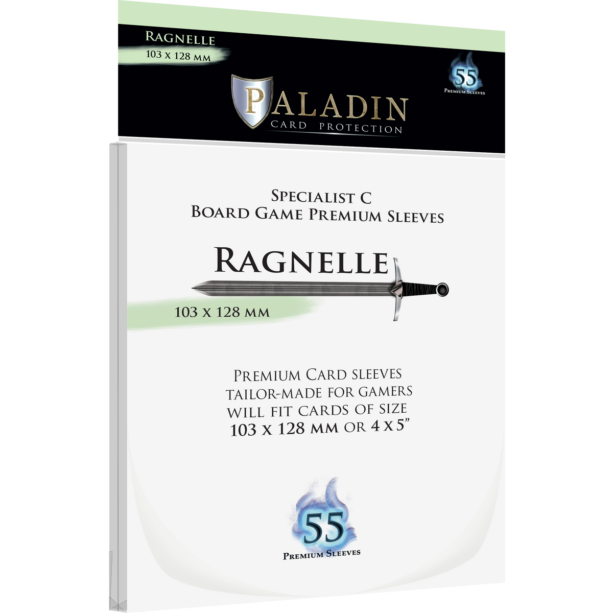Paladin Card Protectors - Clear Gloss Ultra Large Sizes: Michonne – 20x210mm