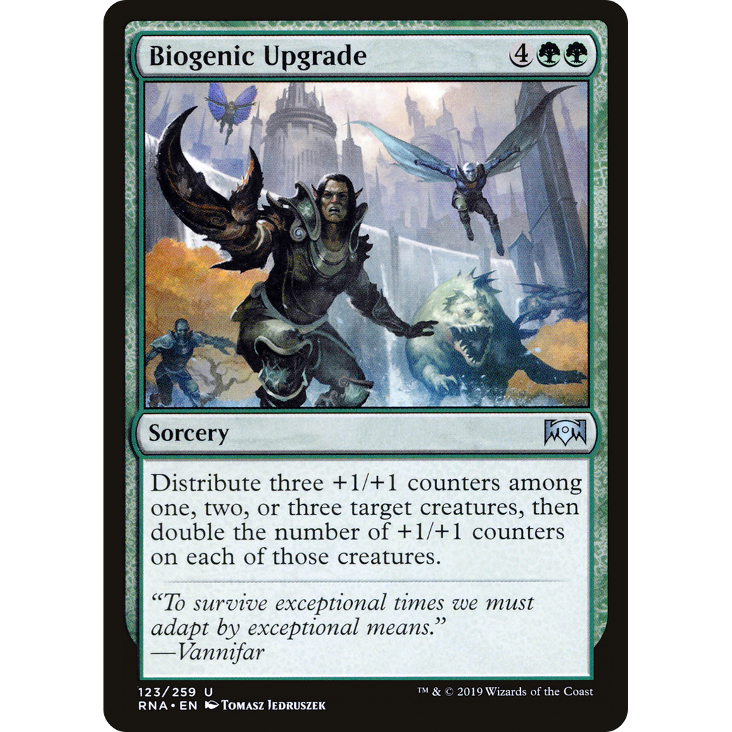 Biogenic Upgrade (RNA-123) - Ravnica Allegiance Foil