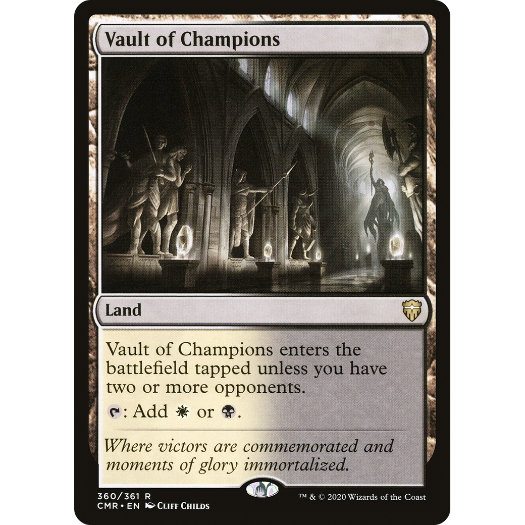 Vault of Champions (CMR-360) - Commander Legends