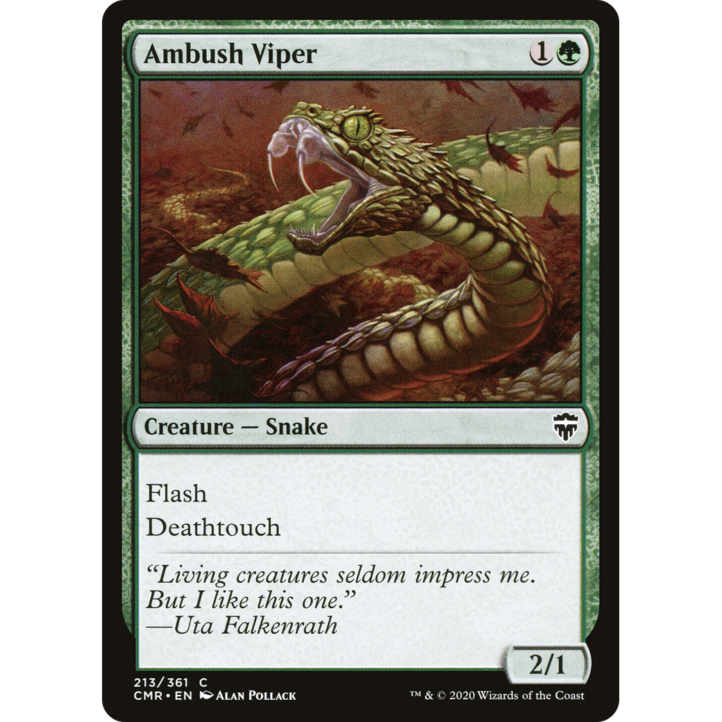 Ambush Viper (CMR-213) - Commander Legends
