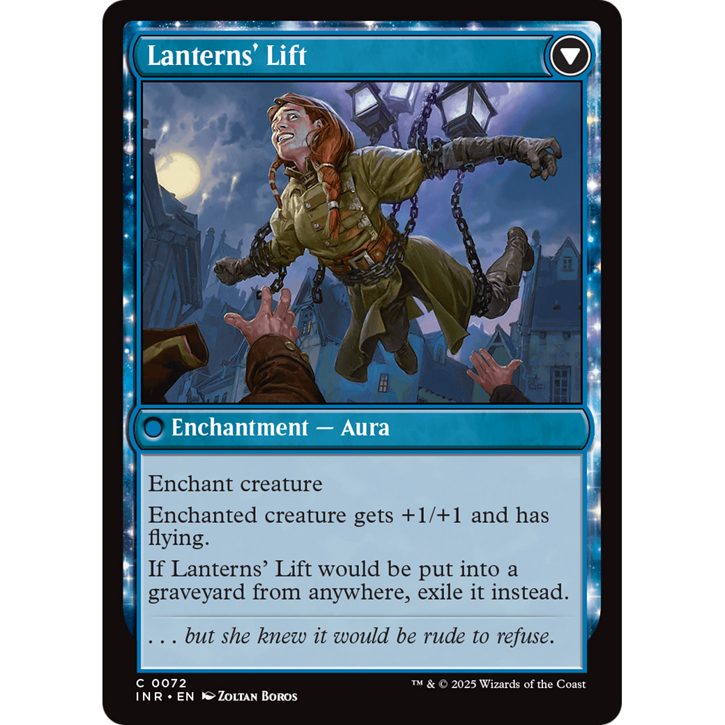 Lantern Bearer // Lanterns' Lift (INR-072) - Innistrad Remastered: (enchantment)